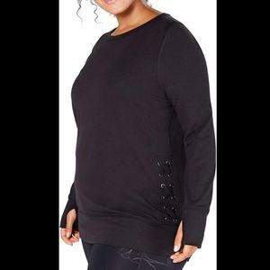 2X & 1X Ideology Lace-Up Sweatshirt